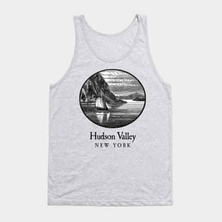 Hudson River Valley Storm King B&W Version Tank Top